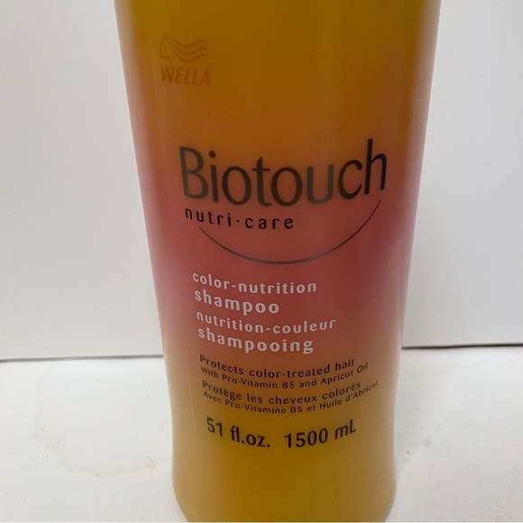 Wella Biotouch Color Nutrition Shampoo 51 OZ HTF - Picture 2 of 5